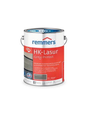 Bild HK-Lasur 3in1 Grey-Protect graphitgrau (FT-25416) 5 l - Remmers-0