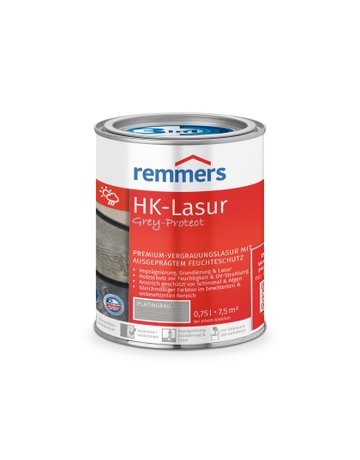 Bild HK-Lasur 3in1 Grey-Protect platingrau (FT-26788) 0.75 l - Remmers-0