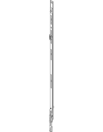 Bild Drehkipp-Mittelverschl., mehrteilig, Gr. 600, DIN Links-Rechts, NTS, Stahl, sw, verzinkt - Roto-2