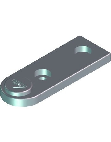 Bild Drehkipp-Falzmagnet, MVS, E-Tec, lichtgrau, zum Anschrauben - Roto-0