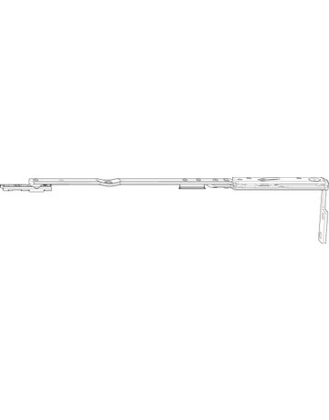 Bild DK-Axerarm, Gr. 350, DIN Rechts, Stahl NT Designo, H-12/20-13 - Roto-1