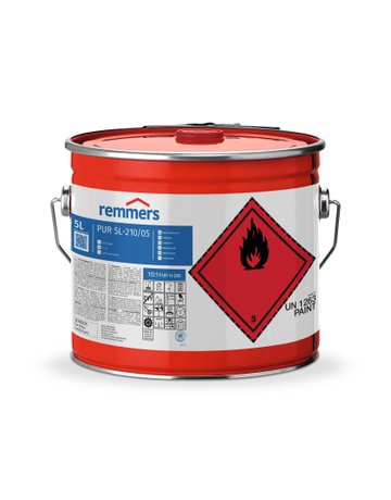 Bild PUR SL-210-Schichtlack farblos stumpfmatt 5 l - Remmers-0