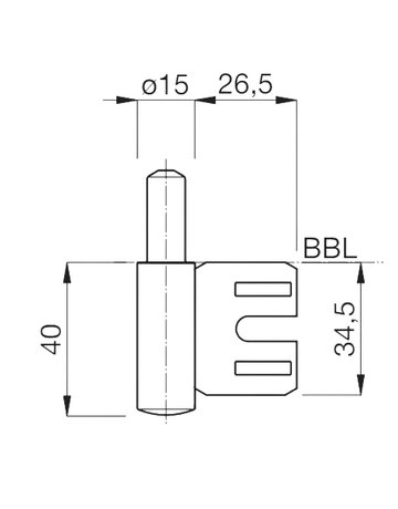 Bild Prima Band 2-teilig für Stahlz. RAL9005 schwarz matt PR215GL-RT-SZ-SM (Rahmen)-2