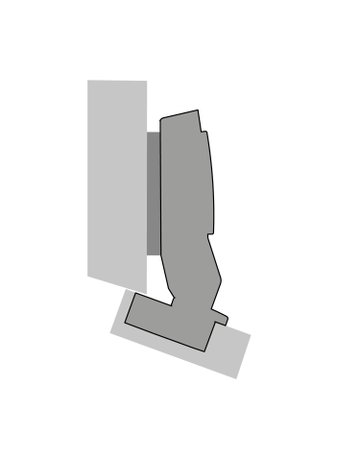 Bild Möbel-Topfscharnier,95° Sensys 8639,9087560,vorlieg.,vernickelt - Hettich-2