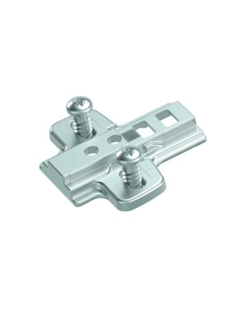 Bild Adapterplatte für Paralleladapter, mit vormontiert Euroschrauben, Distanz 1.5 mm - Hettich-0