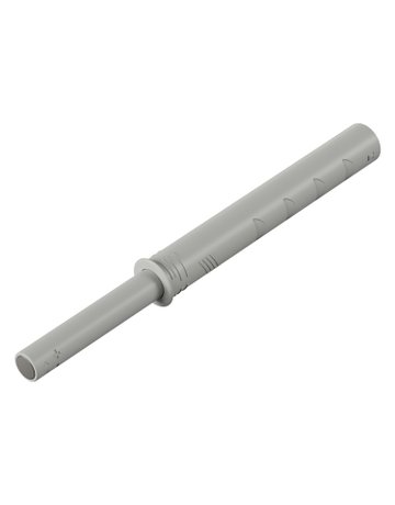 Bild Push to open für Drehtüren Magnet zum Einbohren Langhub, grau - Hettich-1