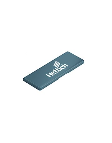 Bild Möbel-Zierkappe,für Scharnierarm Sensys Sensys,9099871,m.Logo,anthrazit - Hettich-0