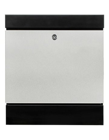 Bild Briefkasten-Set Black & Steel Seattle 6848 B+S - BURG WÄCHTER-1
