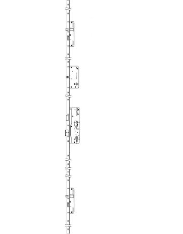 Bild MFS AS2300 45/92/8 mm Flach 16 mm hell verzinkt - KFV-0