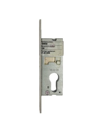 Bild Rohrrahmen-Riegelschloss 24 X 160 Niro Flachstulp (50) RS02/30 D PZ - SSF-1