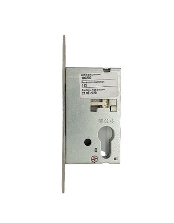 Bild Rohrrahmen-Riegelschloss 24 X 160 Niro Flachstulp (50) RS02/45 D PZ - SSF-1