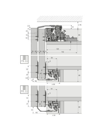 Bild TopLine XL, Abdeckprofil, 2000 mm - Hettich-2
