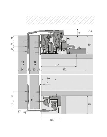 Bild TopLine XL, Profilset, 2300 mm - Hettich-3