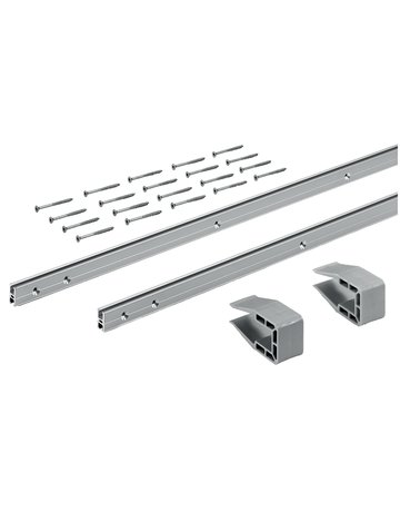 Bild SlideLine M Profilsets: 2 Profile, Profilhöhe mm 18 mm, Länge 4000 mm - Hettich-0
