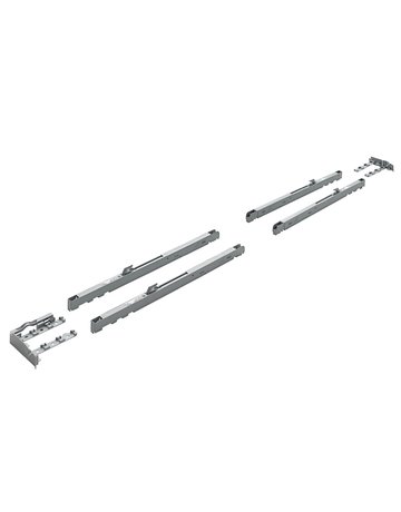 Bild TopLine XL, Set Dämpfung Silent System, 4000 mm, 100 kg, 2-türig - Hettich-0