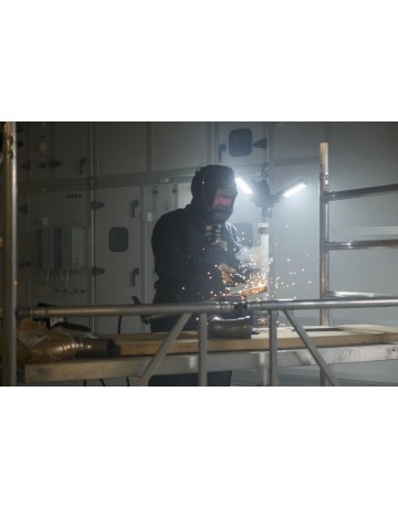 Bild Stativ LED Baustrahler Dreikopf 13050 T, IP54, 13500lm, 5m H07RNF2X1,0 - brennenstuhl-4