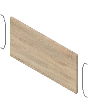 Bild AMBIA-LINE Querteiler, für LEGRABOX/MERIVOBOX Frontauszug (ZC7F400RHP), Holzdesign, Bard.Eiche grau ST10 - Blum-0