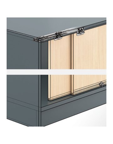 Bild Laufprofil TopLine 110, 3000 mm - Hettich-1