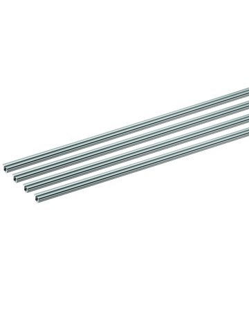 Bild SlideLine M Profilset: 1-bahniges Laufprofil zum Einpressen, 2500 mm - Hettich-0