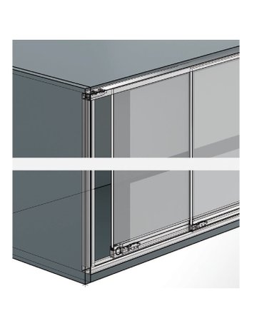 Bild SlideLine 97 Doppel-Laufschiene 5000mm - Hettich-1