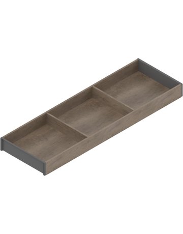 Bild AMBIA-LINE Rahmen, für LEGRABOX/MERIVOBOX Schubkasten, Holzdesign, NL=650 mm, Breite=200 mm, Nebr.Eiche/oriongrau - Blum-0