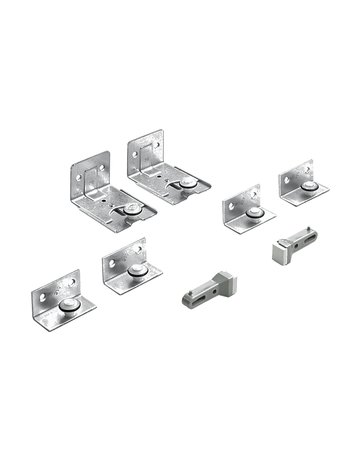 Bild Möbel- Türführungsset, unten, einliegend, 25kg, STB 11, 45081 - Hettich-0