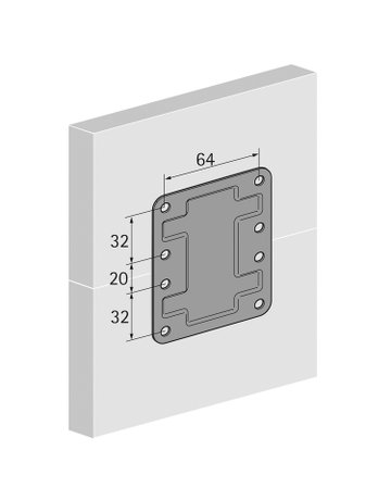 Bild ST-Verbind.lasche,TopLine,9277156,STA,vz - Hettich-1