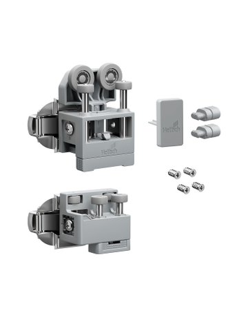 Bild Falttürbeschläge-Set,ls,o.Schließautom. WingLine L 9339386 - Hettich-0