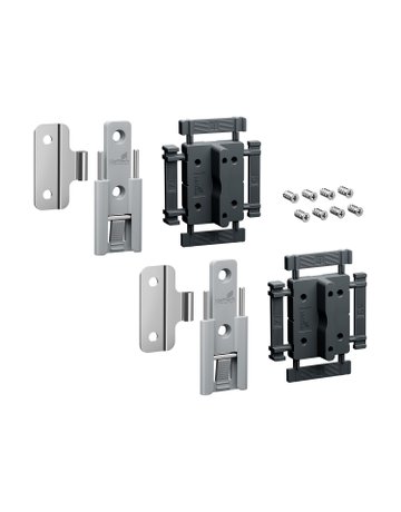 Bild MB-Mittelscharnier, Anz.2,Standard WingLine L 9339480,grau - Hettich-0