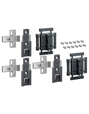 Bild MB-Mittelscharnier, Anz.3,verstellbar WingLine L 9339499,anthrazit - Hettich-0