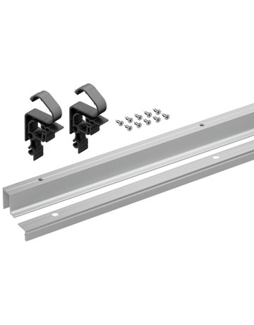 Bild MB-Lauf-/Führ.prof.set,oben,aufliegend WingLine L 9339500, silber eloxiert, 1200mm - Hettich-0