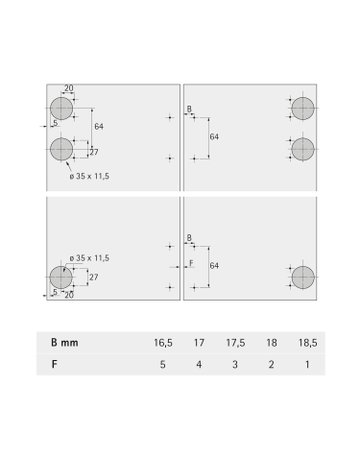 Bild Set 1 Wing 77, 1 Faltschiebetür mit 2 Flügeln - Hettich-2