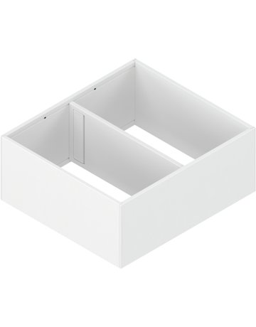 Bild AMBIA-LINE Rahmen, für LEGRABOX/MERIVOBOX Frontauszug, Stahl, ab NL=300 mm, Breite=242 mm, seidenweiss matt - Blum-0