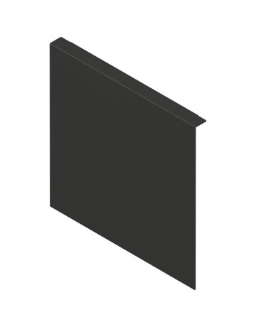 Bild AMBIA-LINE Holzrückwandadapter, für LEGRABOX/MERIVOBOX Frontauszug Höhe F, Stahl, carbonschwarz matt - Blum-0