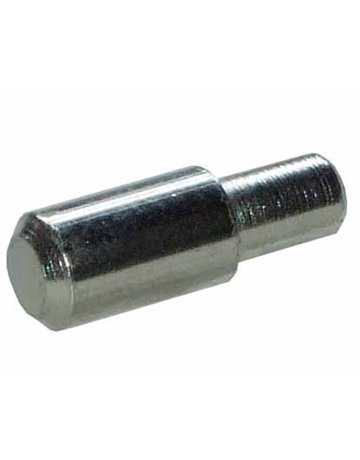 Bild Bodenträger mit Ansatz Ø 5/7,5 mm Stahl vernickelt - Topform-0