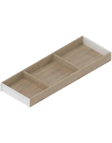 Bild AMBIA-LINE Rahmen, für LEGRABOX/MERIVOBOX Schubkasten, Holzdesign, NL=600 mm, Breite=200 mm, Bard.Eiche/seidenwei - Blum-0