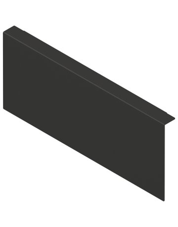 Bild AMBIA-LINE Holzrückwandadapter, für LEGRABOX/MERIVOBOX Schubkasten Höhe K, Stahl, carbonschwarz matt - Blum-0