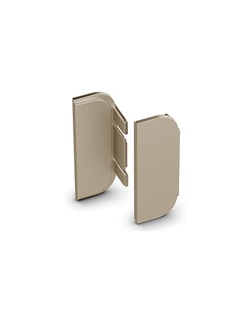Bild Griffmulde- Endkappenset, Canis C, 9210141, Anschlag links, Aluminium - Hettich-0