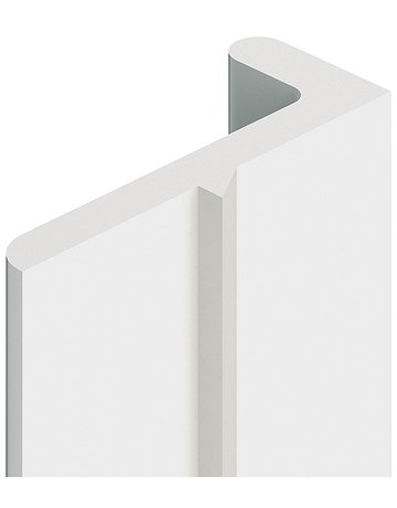 Bild Schlagleiste mit Wulst PVC weiß 22 x 4,7 mm LL 2,75 m-0