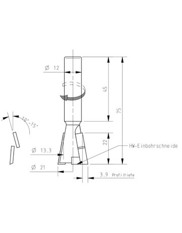 Bild Gratleistenfräser für Möbelfronten CNC und Handmaschinen - Haas-3