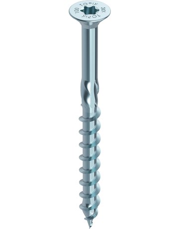 Bild HECO-TOPIX Schraube Senkkopf TG 8 x 400 mm T 40 verzinkt - Heco Schrauben-0