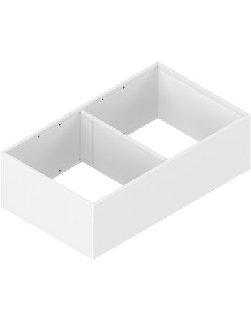 Bild AMBIA-LINE Rahmen, für LEGRABOX/MERIVOBOX Frontauszug, Stahl, ab NL=400 mm, Breite=218 mm, seidenweiss matt - Blum-0
