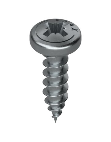 Bild Spanplattenschraube, Halbrundkopf, Ø4,0mm, Nennlänge: 15 mm, verzinkt - Blum-0