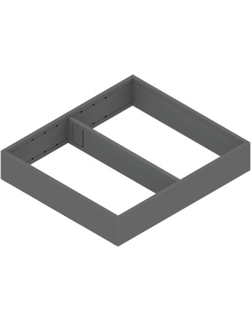 Bild AMBIA-LINE Rahmen, für LEGRABOX/MERIVOBOX Schubkasten, Stahl, NL=300 mm, Breite=242 mm, oriongrau matt - Blum-0