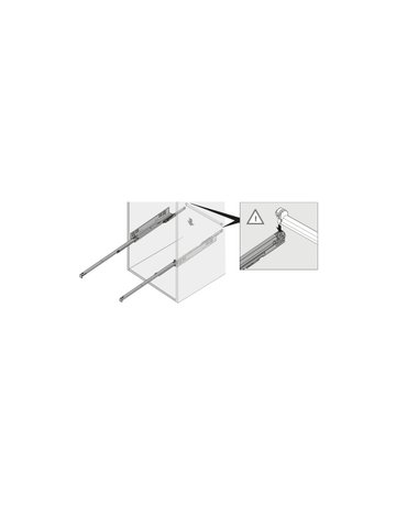 Bild Push to open Synchronisation, Synchronisationstange, 2000 mm - Hettich-1