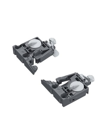 Bild Schnäpper,für Holzschubkasten,links Quadro V6 2D/5D,9329162,KF anthrazit - Hettich-1
