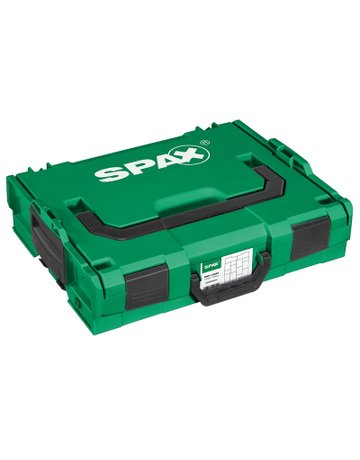 Bild MONTAGEKOFFER L-BOXX KUNSTSTOFF GROSS LEER MIT EINSAETZEN - SPAX-0
