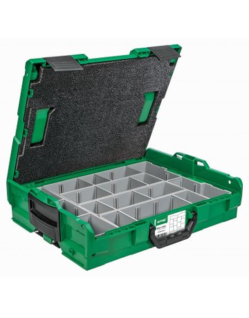 Bild MONTAGEKOFFER L-BOXX KUNSTSTOFF GROSS LEER MIT EINSAETZEN - SPAX-1
