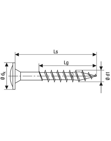Bild Tellerkopf T30 Wirox VG 6 x 40 mm T-Star plus - SPAX-1