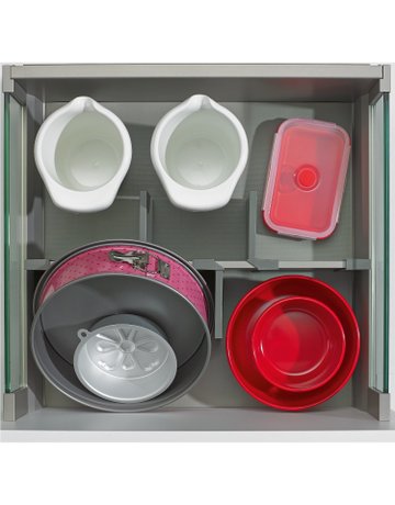 Bild OrgaStore 810 / 820 / 830 Längsteiler, champagner - Hettich-2